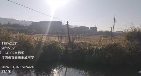 丰城市上塘镇田西村委会水田