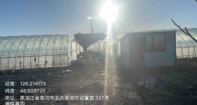 五大连池市新发镇青山村股份经济合作社1-20号大棚出租