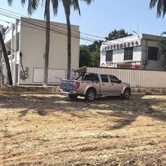 海南省直辖县万宁市万城镇西门社区办公园区围墙旁空地2亩土地出租项目